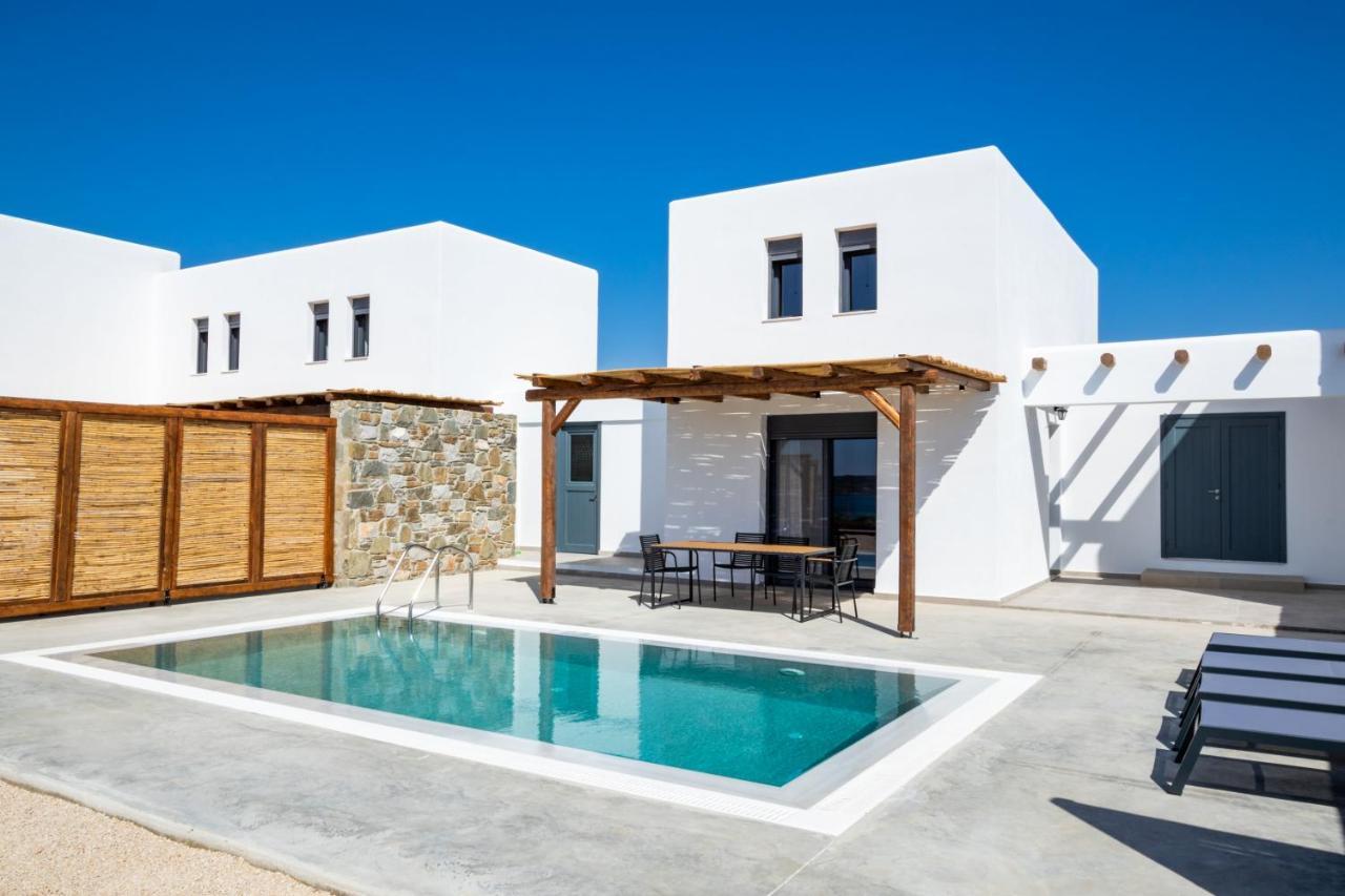 Cato Agro 3, Seafront Villa With Private Pool Afiartis Bagian luar foto