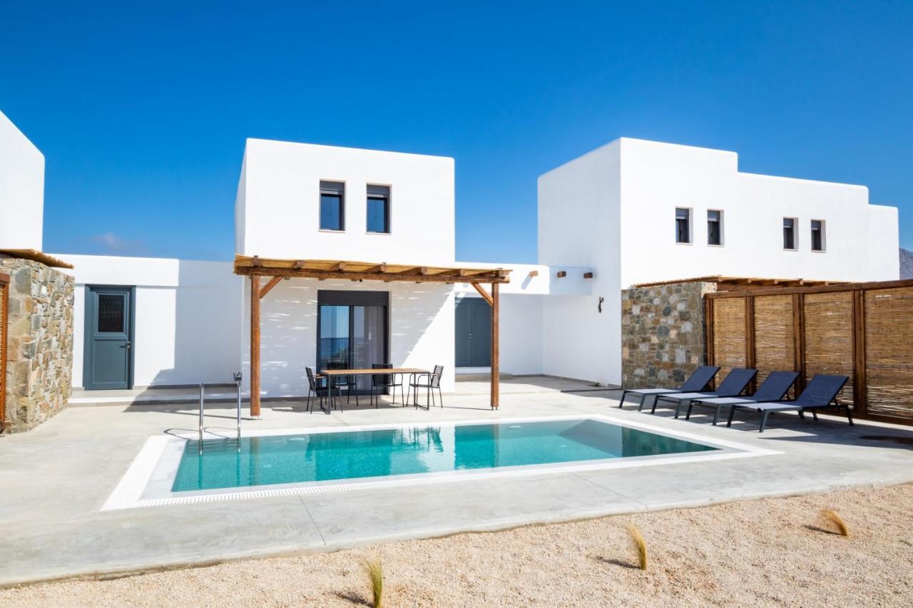 Cato Agro 3, Seafront Villa With Private Pool Afiartis Bagian luar foto